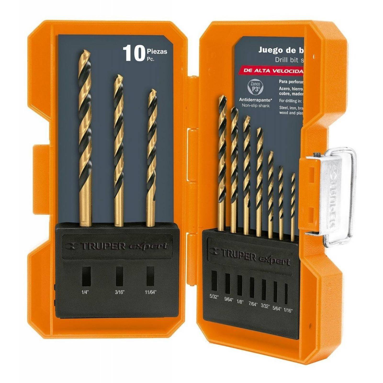 Set de Brocas para Concreto 10 Piezas